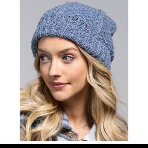 Soft knit beanie hat